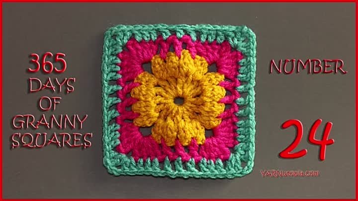 365 Days of Granny Squares Number 24