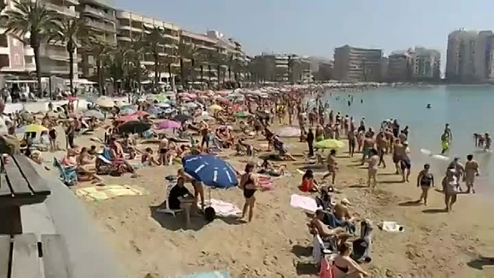 Semana Santa в Tорревьехе 13 апреля 2017 Playa Del cura