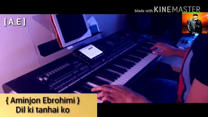 Tajik~ keyboard. Aminjon Ebrohimi. Dil ki tanhai ko. KORG Pa3x instr ...