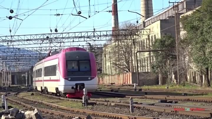 Passenger Trains of Georgia 2017 საქართველოს რკინიგზა