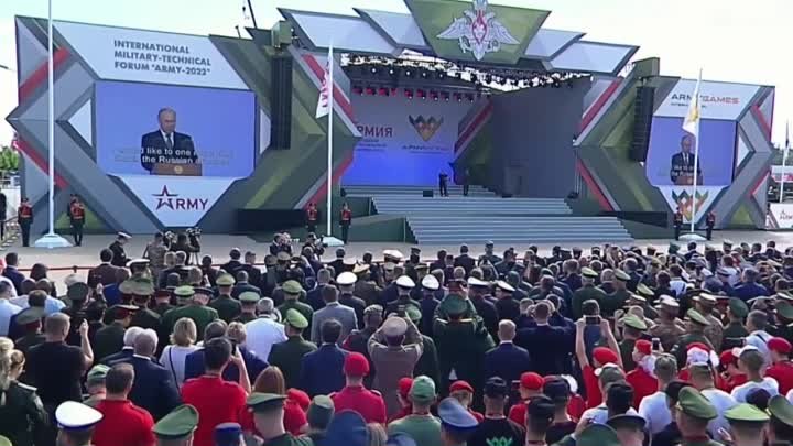 Сильная речь Владимира Путина