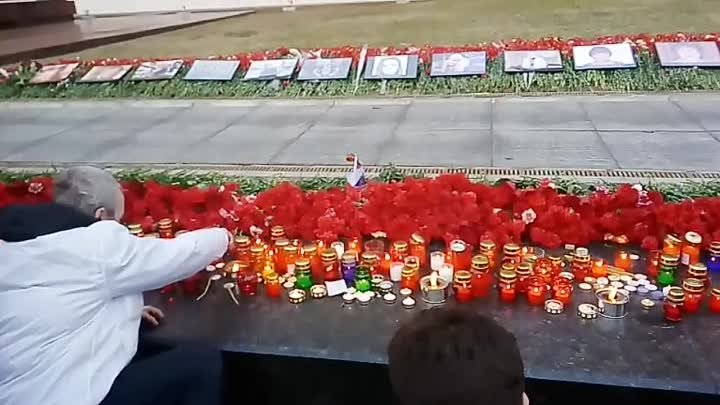 #ПитерМыСТобой. Акция в память о жертвах теракта. Москва