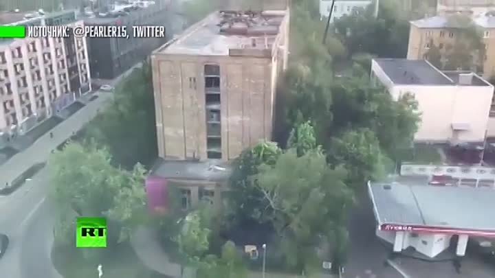 Сильнейший ураган в Москве. 11 человек погибло.