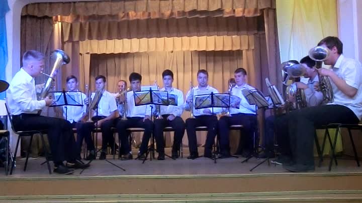 Нововасилевский детский духовой оркестр!!!!