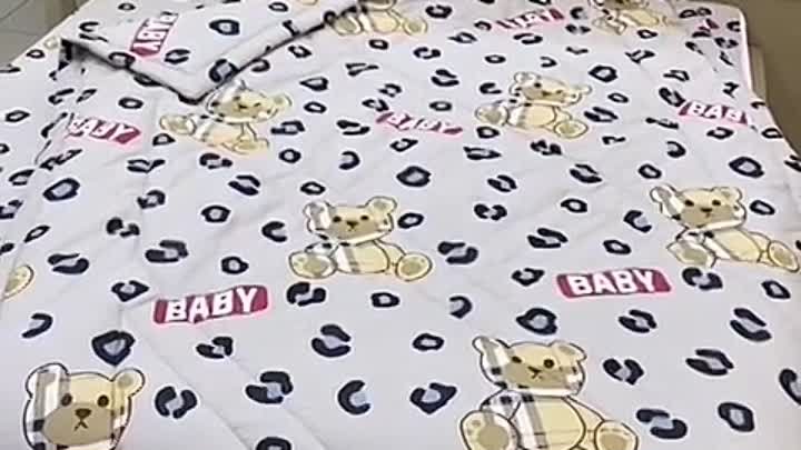 Детский сатин с одеялом 