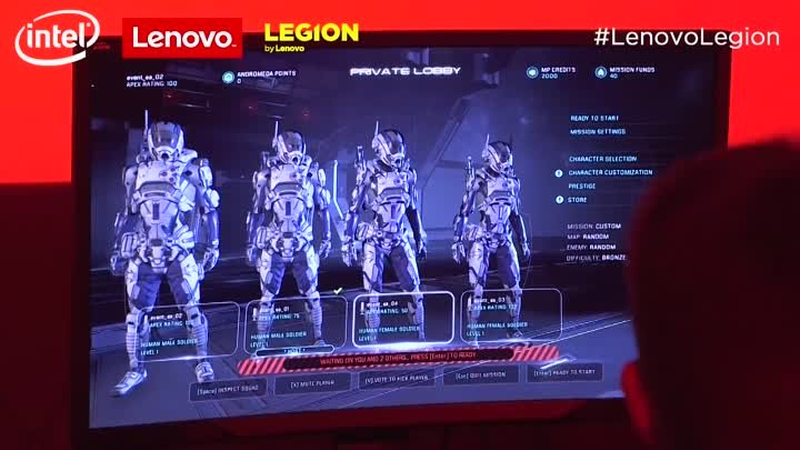Затащили- презентация Lenovo Legion