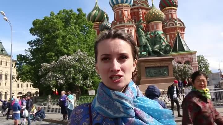 Интервью на Красной площади о России, русских, семье, о будущем. Часть 2
