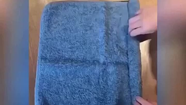 Интересная идея из полотенца!