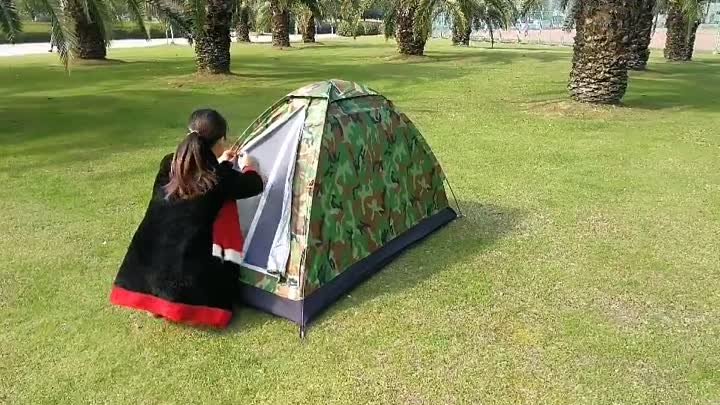 Очень легкая одноместная палатка с Алиэкспресс