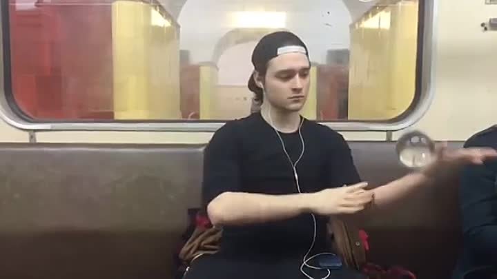 Фокусы в московском метро