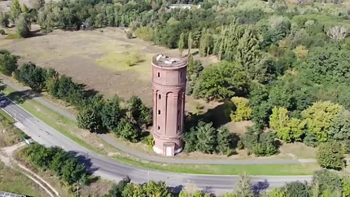 Jüterbog. ГСВГ Заброшенная водонапорная башня