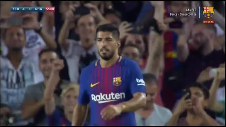 Барселона 4:0 Шапекоэнсе | Гол Суареса