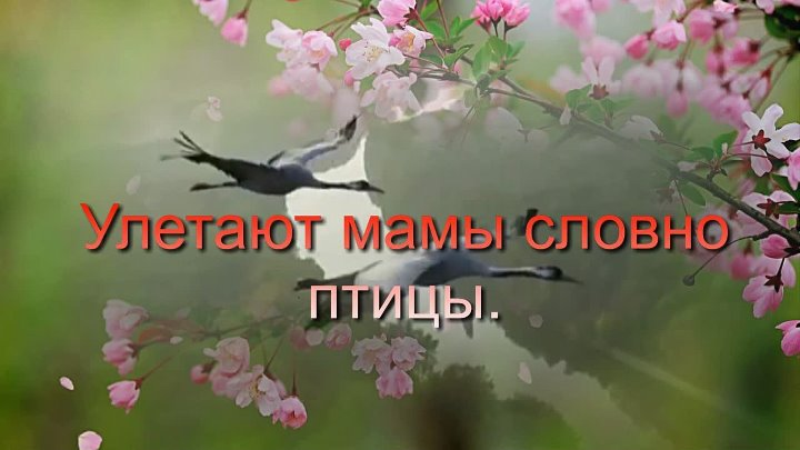 Словно птица раствориться