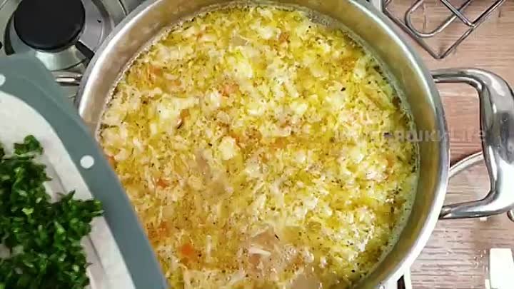 СУП! Картофельный суп с яйцом и курой