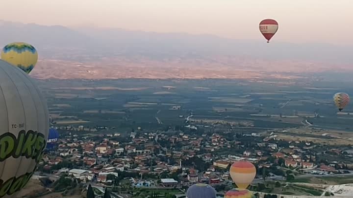 На воздушном шаре,  Турция