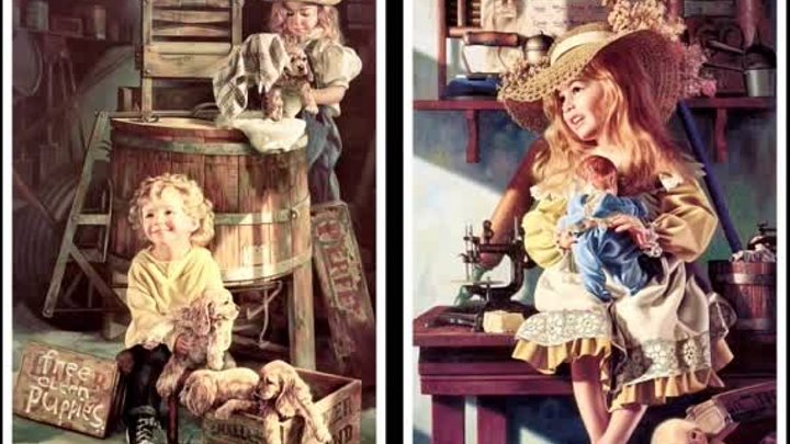 Нет счастливей страны...Художник Боб Берли ۞۞ Bob Byerley