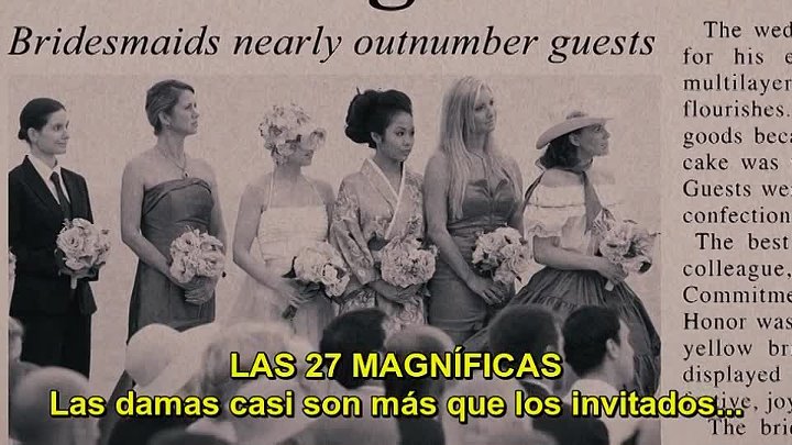 Molesto nacimiento gancho 27 vestidos | G Nula