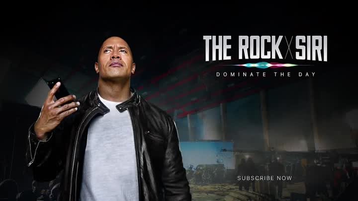 iPhone 7 — The Rock x Siri Dominate the Day — Apple