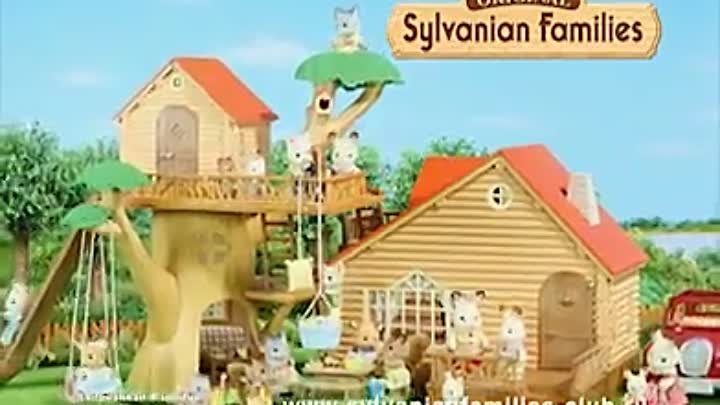 Sylvanian Families - Дерево-дом!