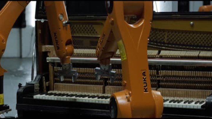 AUTOMATICA 4k - Robots Vs. Music - Nigel Stanford