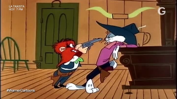 Bugs Bunny y Sam Bigotes - Wild And Woolly Hare (Doblaje Latino)