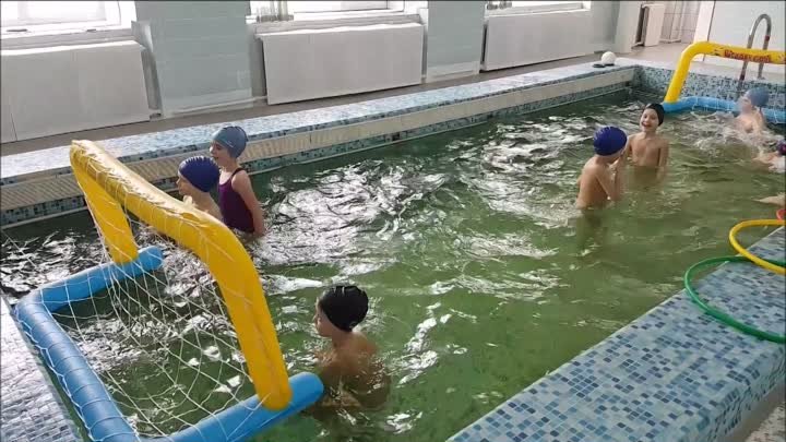 Обучение детей старшей группы плаванию