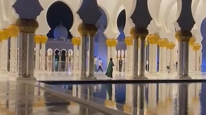 Эмираты, Абу Даби, мечеть шейха Заида