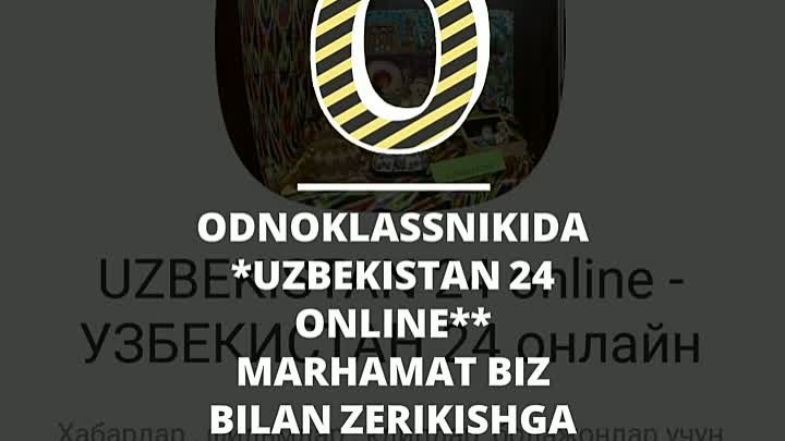 Uzbekistan 24 online deb qidiring