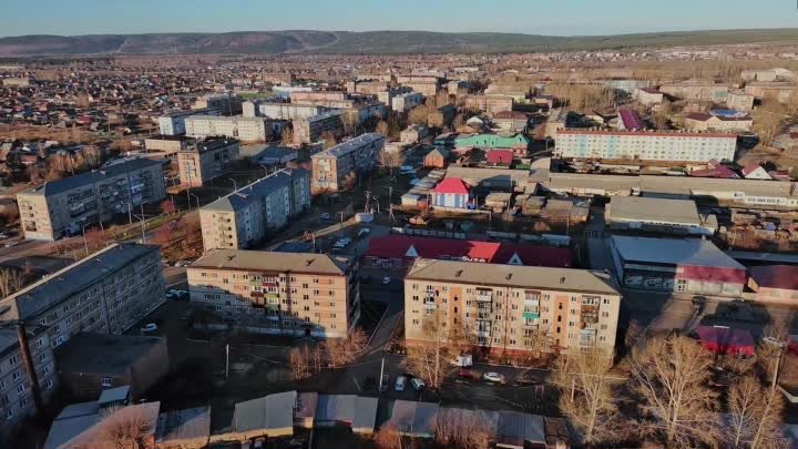 Нижнеудинск, полет над городом 25 октября 2022 - YouTube,автор NSK_ESTTK_EBNЙ.