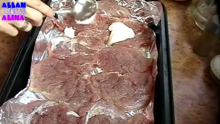 Картофель запеченный с мясом в духовке