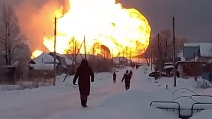 В Чувашии взорвался газопровод