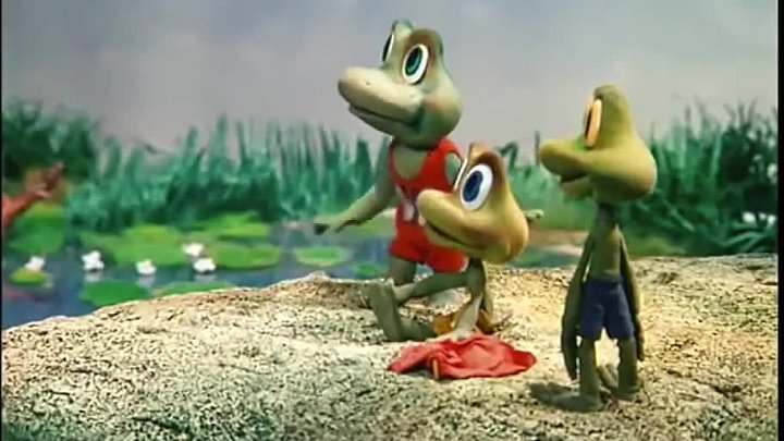 Песня лягушка узбек. Три лягушонка 1987-1990.