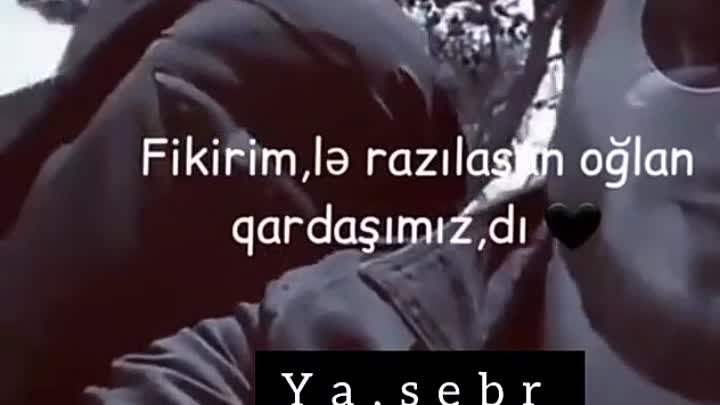 Ayrildiq bir gece,ayrildiq tamam, koksumde qelbimin tamami getdi. te ...