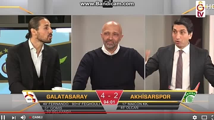 -Galatasaray – Akhisar Belediyespor 4-2