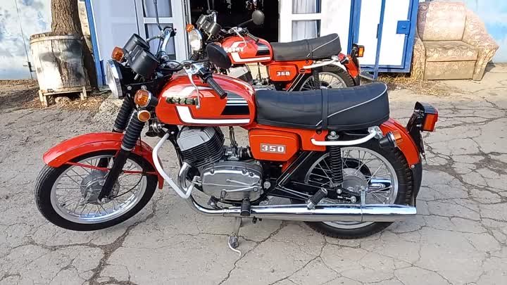 Мотоцикл CZ ЧЗет 350_472_6. 1989 г.в. 