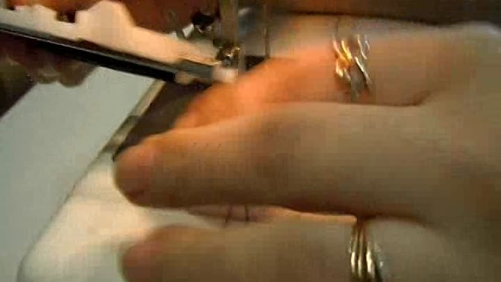 как сделать петли на швейной машине с петлей автомат