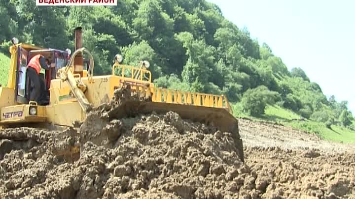 Последствия паводков в Веденском районе