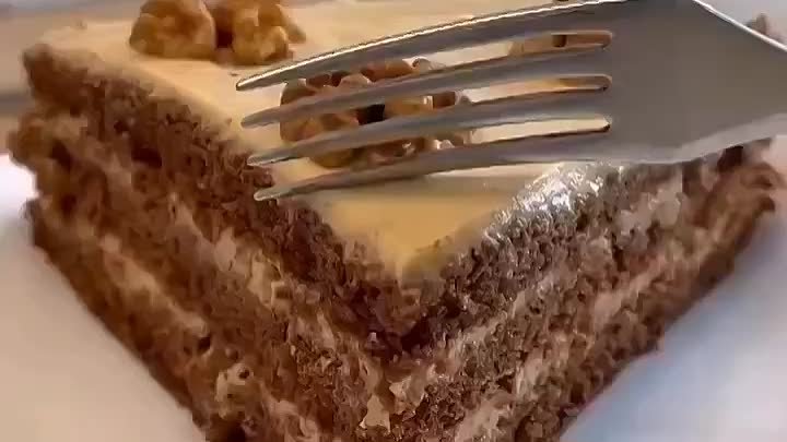 Шоколадный тортик с кофейной пропиткой