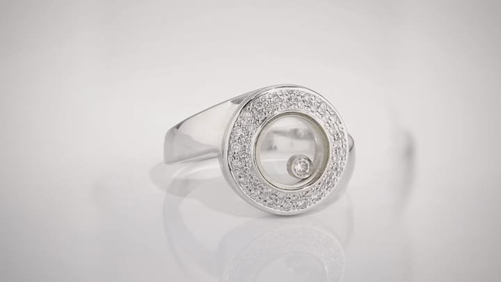 Кольцо с плавающим бриллиантом купить на GoldPrice.ru