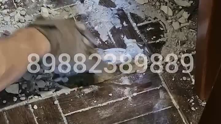 Отремонтировали повреждённый тёплый пол в Сухуме  