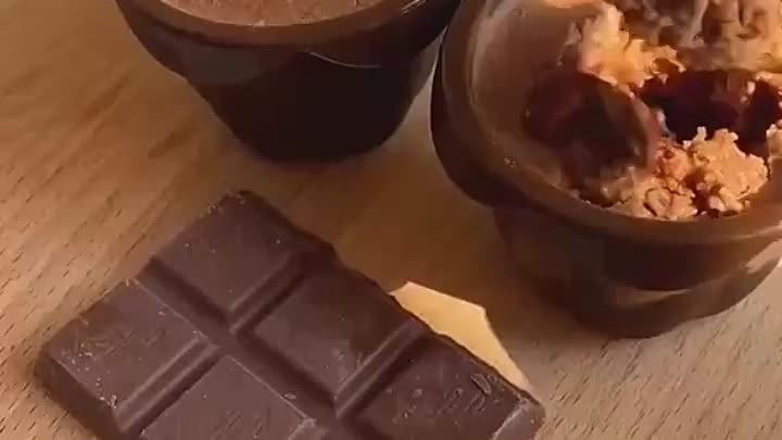 Фондан из овсянки и шоколада
