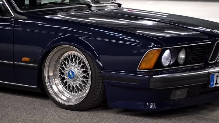 BMW 635 CSI _ Bagged on 18_ BBS RS _ Airlift Performance