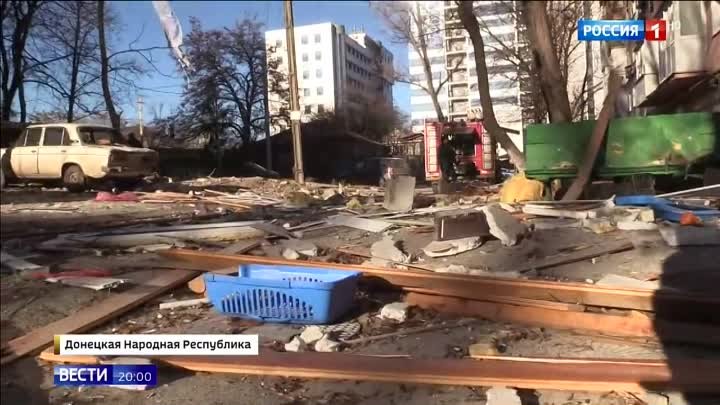 ВСУ устроили "праздничный" обстрел Донецка