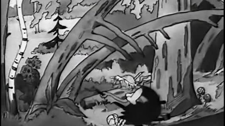 Ивашко и Баба яга (1938-СССР) Мультфильм, #Сказка 4k © Союзмультфильм