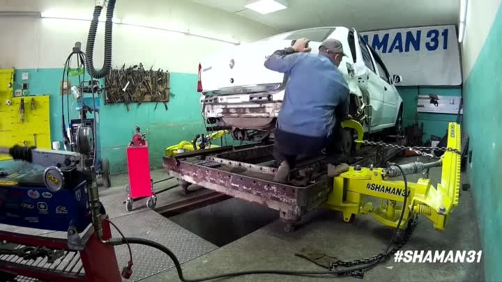 Renault Logan / Кузовной ремонт в Губкине / Shaman31