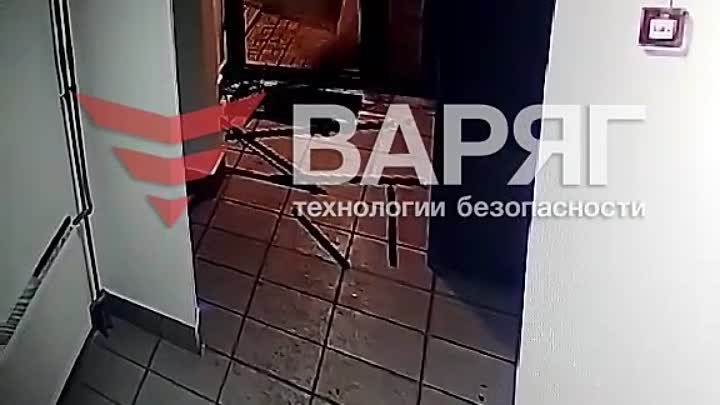 Пьяный хулиган разбил дверь в подъезде видео 15.01.23