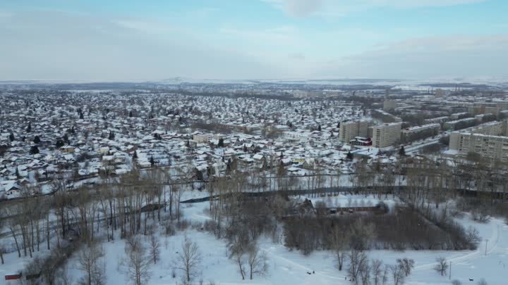 Первый день нового 2023 года в Усть-Каменогорске 