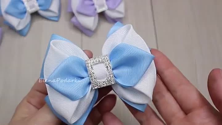 🎀 ЭТИ Банты РАСКУПИЛИ, как горячие пирожки 🎀 Bow heart 🎀