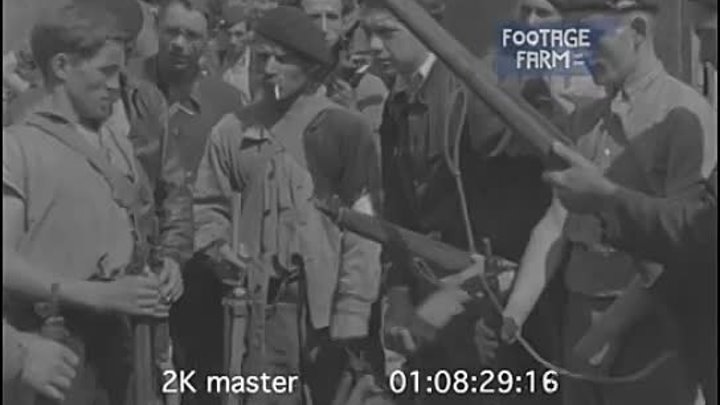 Liberation of France, 1944 (2K footage) X320018 _ Footage Farm Ltd [ ...
