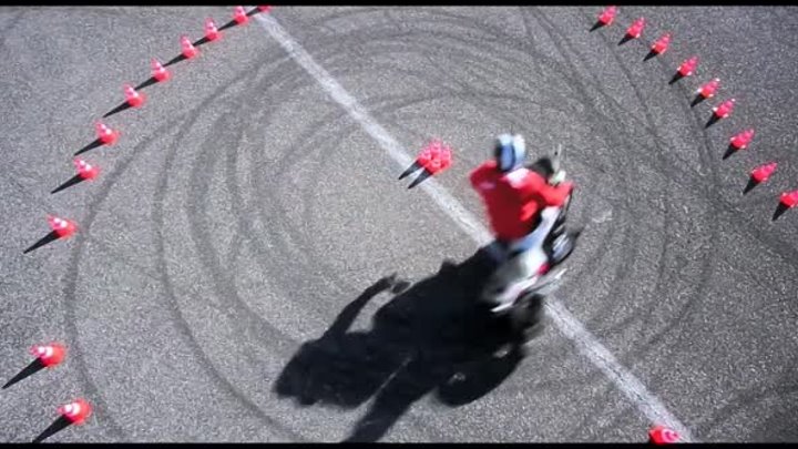 Drifting Motorbike - Drift Gymkhana - Jorian Ponomareff